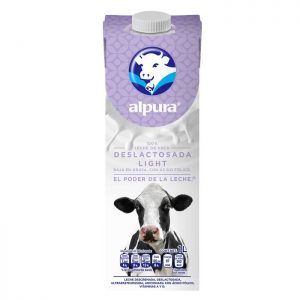 Leche Alpura deslactosada light 1 l