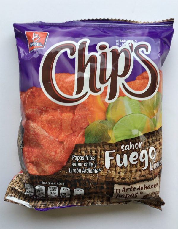 Botana Chips fuego Barcel 46 gr