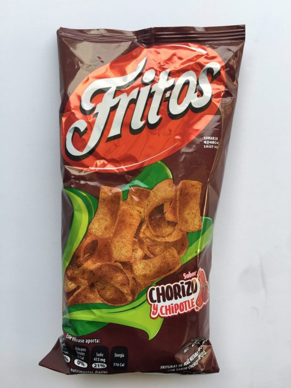 Fritos chorizo y chipotle Sabritas 51 gr