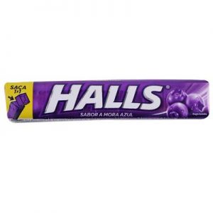 Pastillas de mora azul Halls 25.2 gr