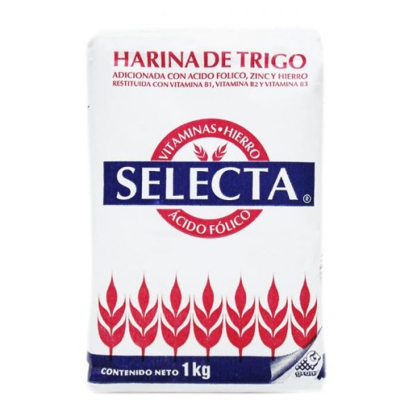 Harina de trigo Selecta 1 kg