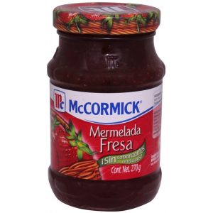 Mermelada de fresa Mc Cormick 270 gr