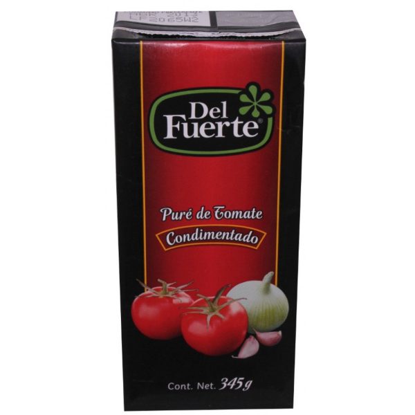 Puré de tomate condimentado Del Fuerte 345 gr