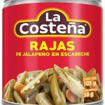 Rajas de jalapeño en escabeche La Costeña 105 gr