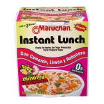 Sopa instantánea Maruchan sabor camarón habanero 64 gr