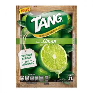 Polvo para preparar bebida Tang de limón 15gr