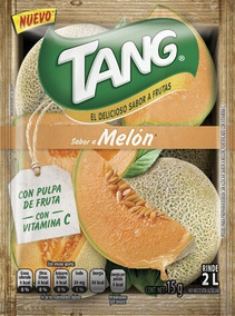 polvo para preparar bebida tang de melon 52 gr