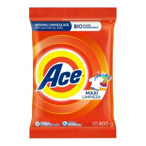 Detergente en polvo Ace 800 g