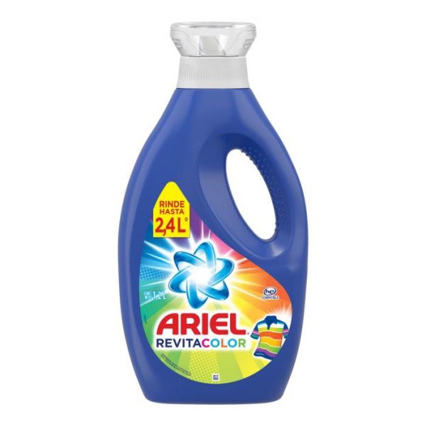 Detergente líquido Ariel revitacolor 1.2 l
