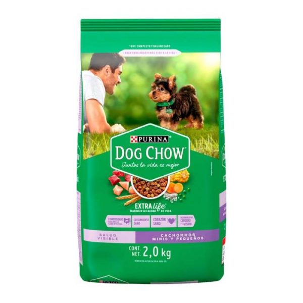 Alimento para perro Dog Chow Extra Life cachorros minis y pequeños por kg