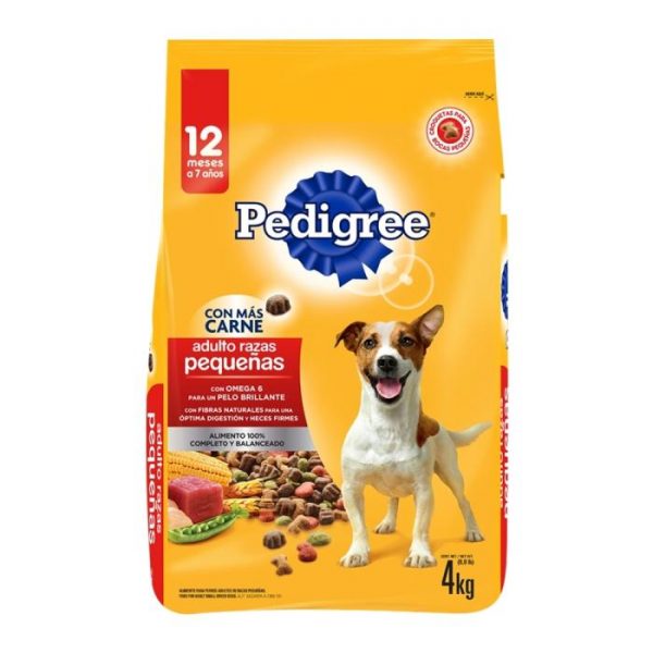 Alimento para perro Pedigree adulto razas pequeñas por kg