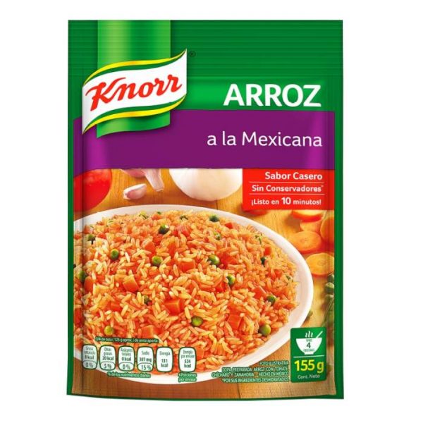 Arroz instantáneo Knorr a la mexicana 155 g