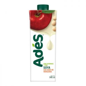 Bebida de soya AdeS con jugo de manzana 946 ml