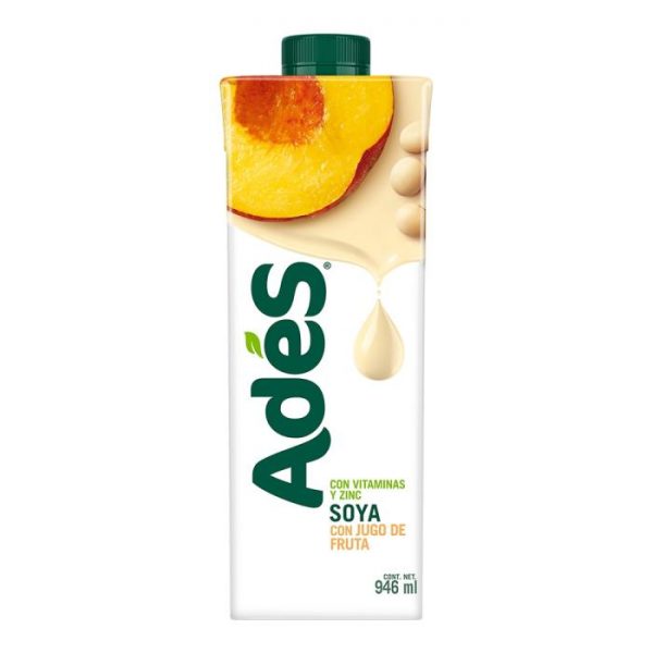 Bebida de soya AdeS sabor durazno 946 ml