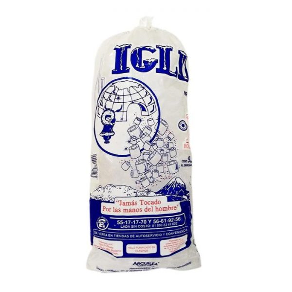 Bolsa de hielo Iglu en cubos 1 kg