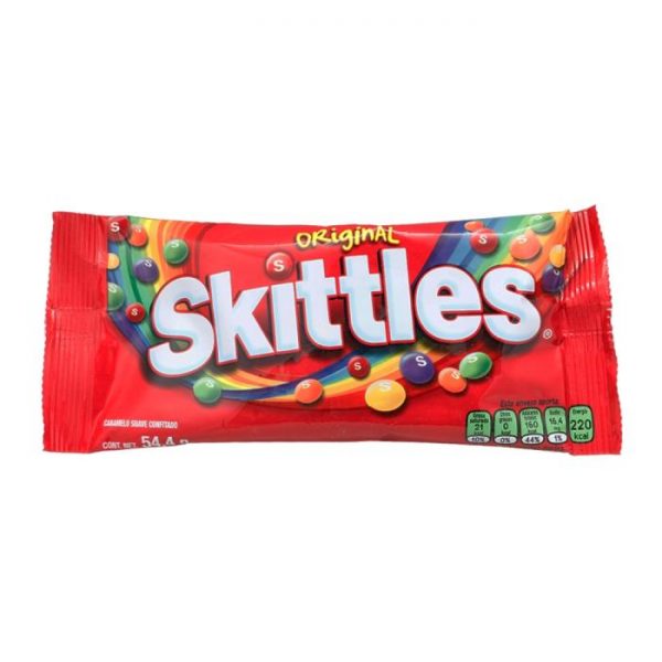 Caramelo suave Skittles original 54.4 g