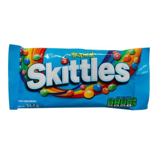 Caramelo suave Skittles tropical 54.4 g