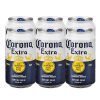 Cerveza clara Corona Extra 6 latas de 355 ml c/u