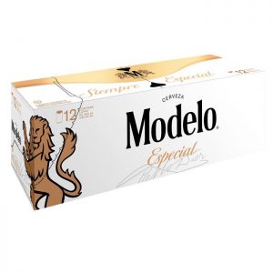 Cerveza clara Modelo Especial 12 latas de 355 ml c/u