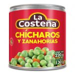 Chícharos y zanahorias La Costeña 220 g