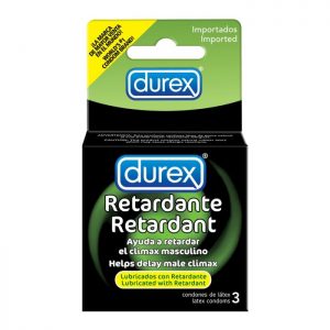 Condones Durex Retardante 3 pzas