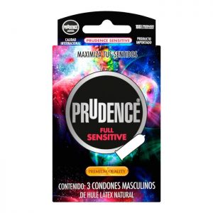 Condones Prudence Full sensitive 3 pzas