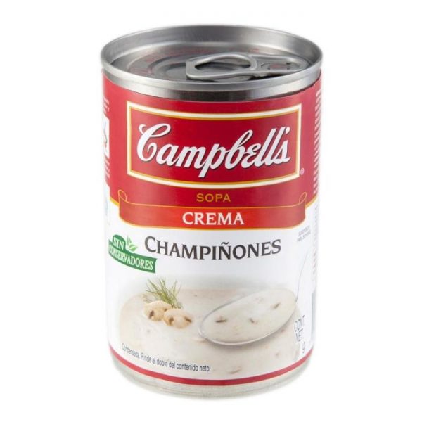 Crema Campbell's champiñones 420 g