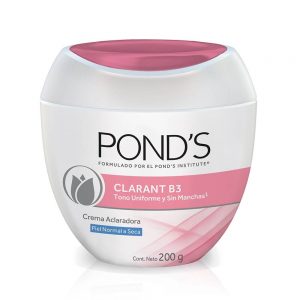 Crema aclarante Pond's Clarant B3 para piel seca 200 g