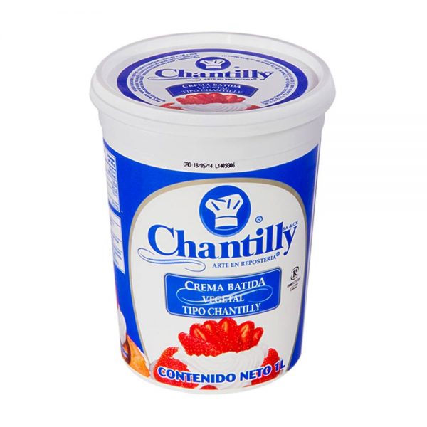 Crema batida Chantilly 1 l