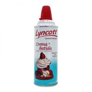 Crema batida Lyncott 184 g