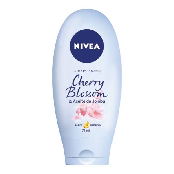 Crema de manos Nivea cherry blossom y aceite de jojoba 75 ml