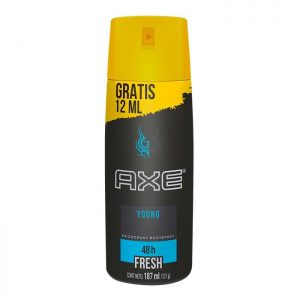 Desodorante Axe young fresh en aerosol para caballero 187 ml