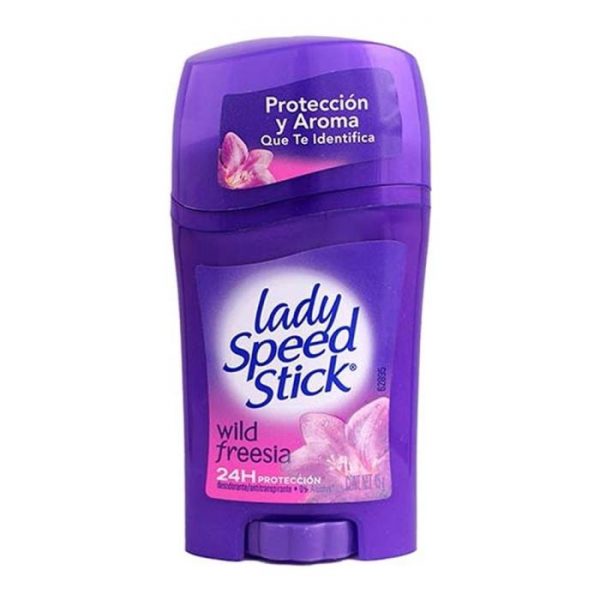 Desodorante Lady Speed Stick wild freesia en barra para dama 45 g