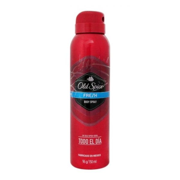 Desodorante Old Spice fresh en aerosol para caballero 96 g