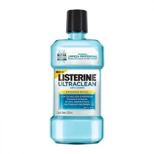 Enjuague bucal Listerine Ultraclean artic mint 500 ml