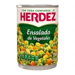 Ensalada de vegetales Herdez en lata 400 g