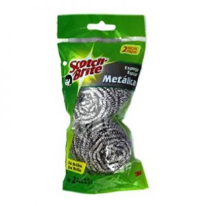 Esponja 3M Scotch Brite metálica en espiral