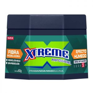 Fibra modeladora Xtreme efecto húmedo fragancia masculina 60 g