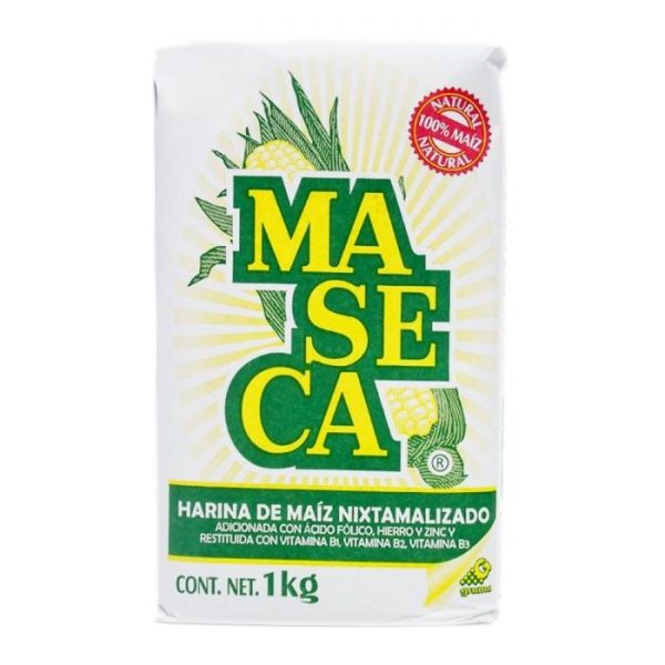 Harina de maíz Maseca nixtamalizado 1 kg