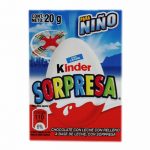 Huevo de chocolate Kinder Sorpresa para niño 20 g