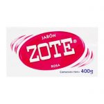 Jabón Zote en barra rosa 400 g