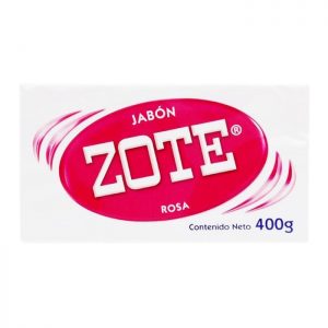 Jabón Zote en barra rosa 400 g