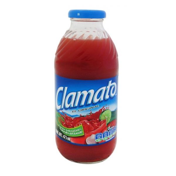 Jugo de tomate Clamato El Original con almeja 473 ml