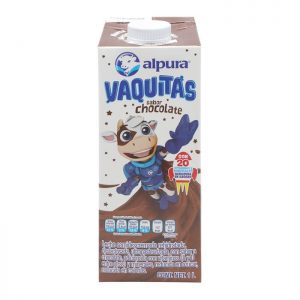 Leche Alpura vaquitas sabor chocolate 1 l