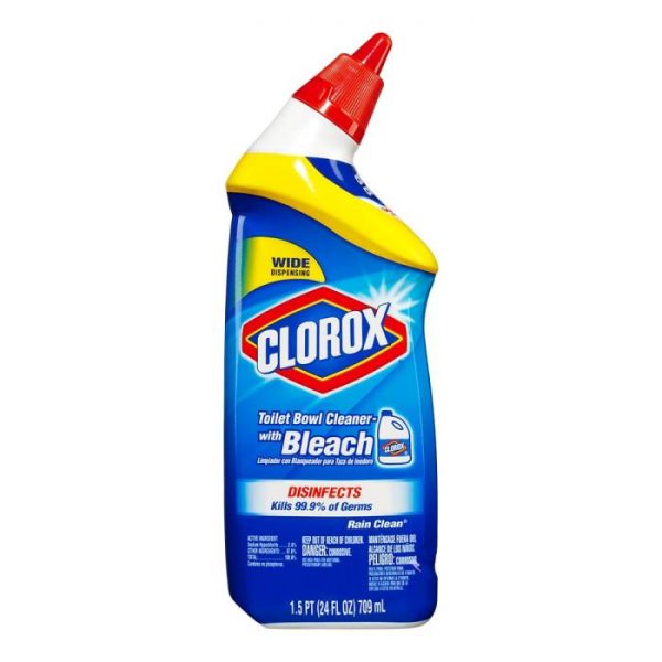 Limpiador con cloro para inodoro Clorox rain clean 709 ml