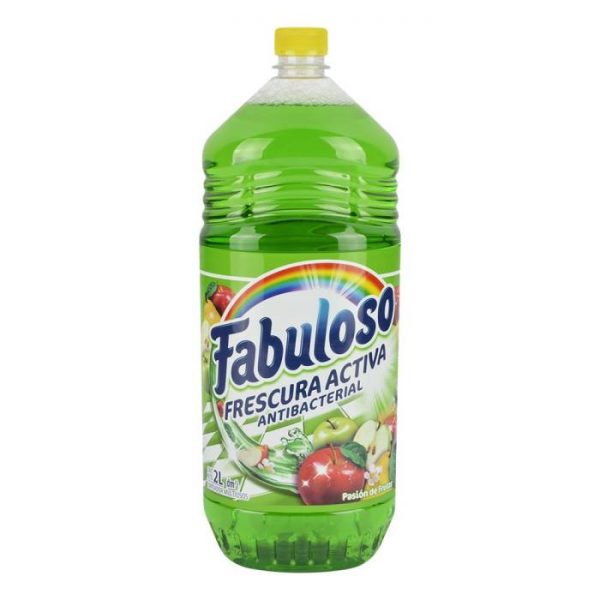 Limpiador líquido Fabuloso frescura activa pasión de frutas 2 l