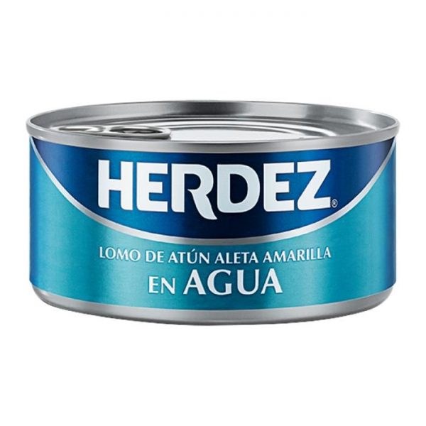 Lomo de atún Herdez aleta amarilla en agua 295 g