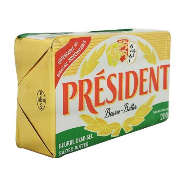 Mantequilla Président con sal 200 g