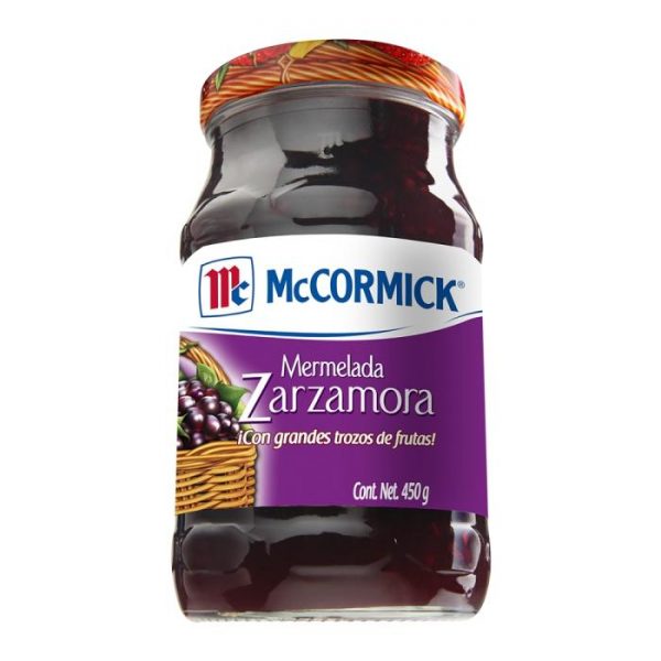 Mermelada McCormick zarzamora 450 g