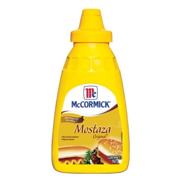 Mostaza McCormick squeeze 260 g